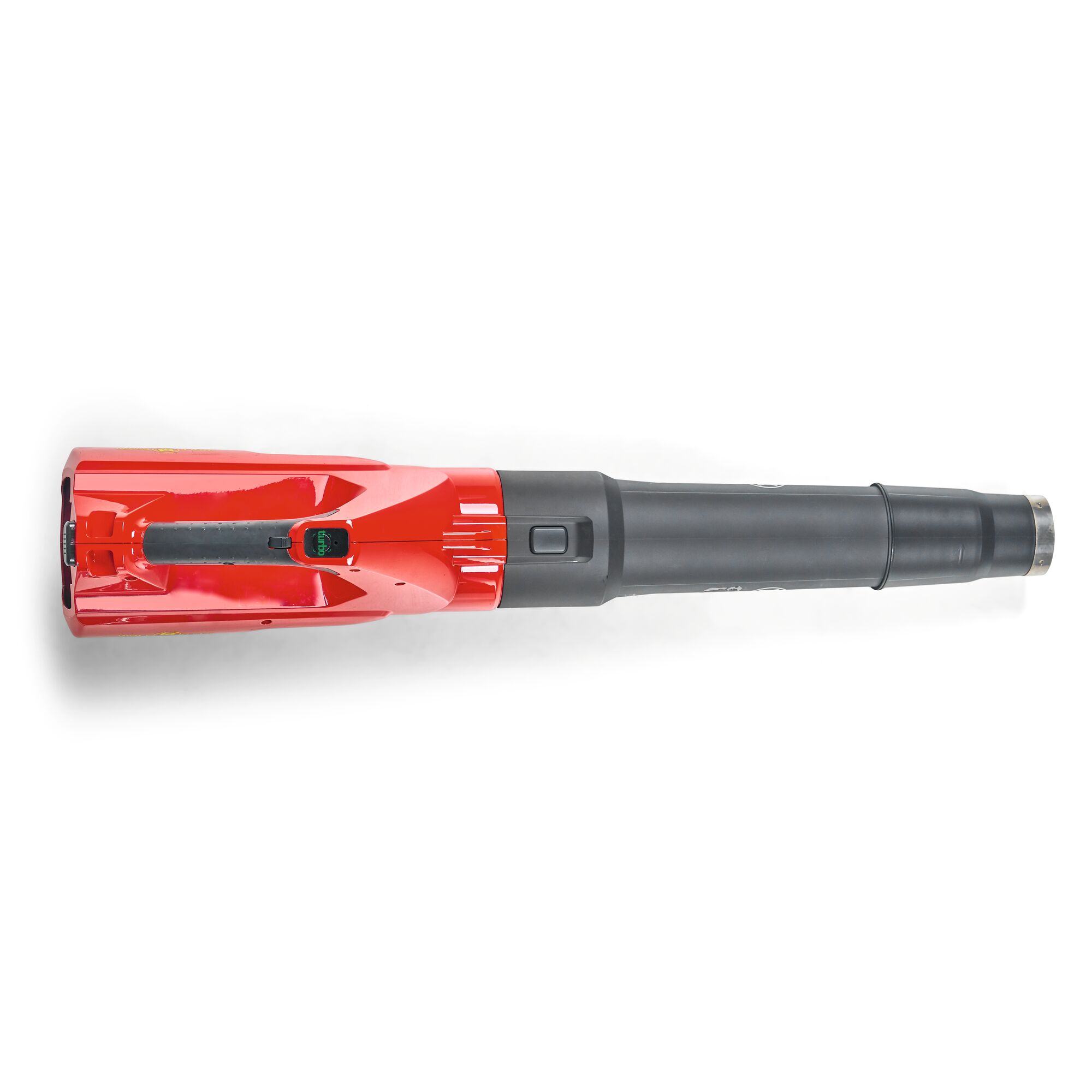 A close-up image of a WOLFGarten garden tool with a red and black body, shown on a white background.