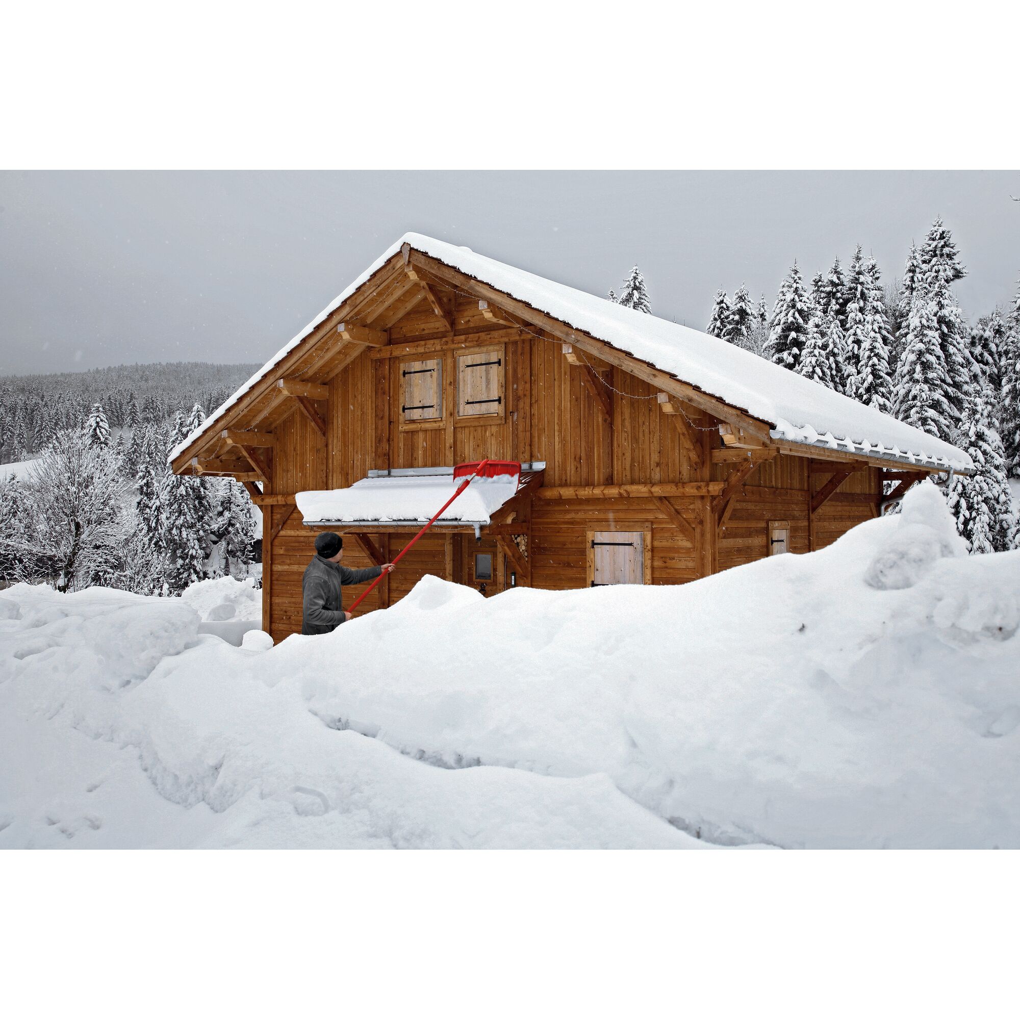 SR-M 60 / ZM-V 4 – ROOF SNOW CLEARER WITH VARIO-HANDLE