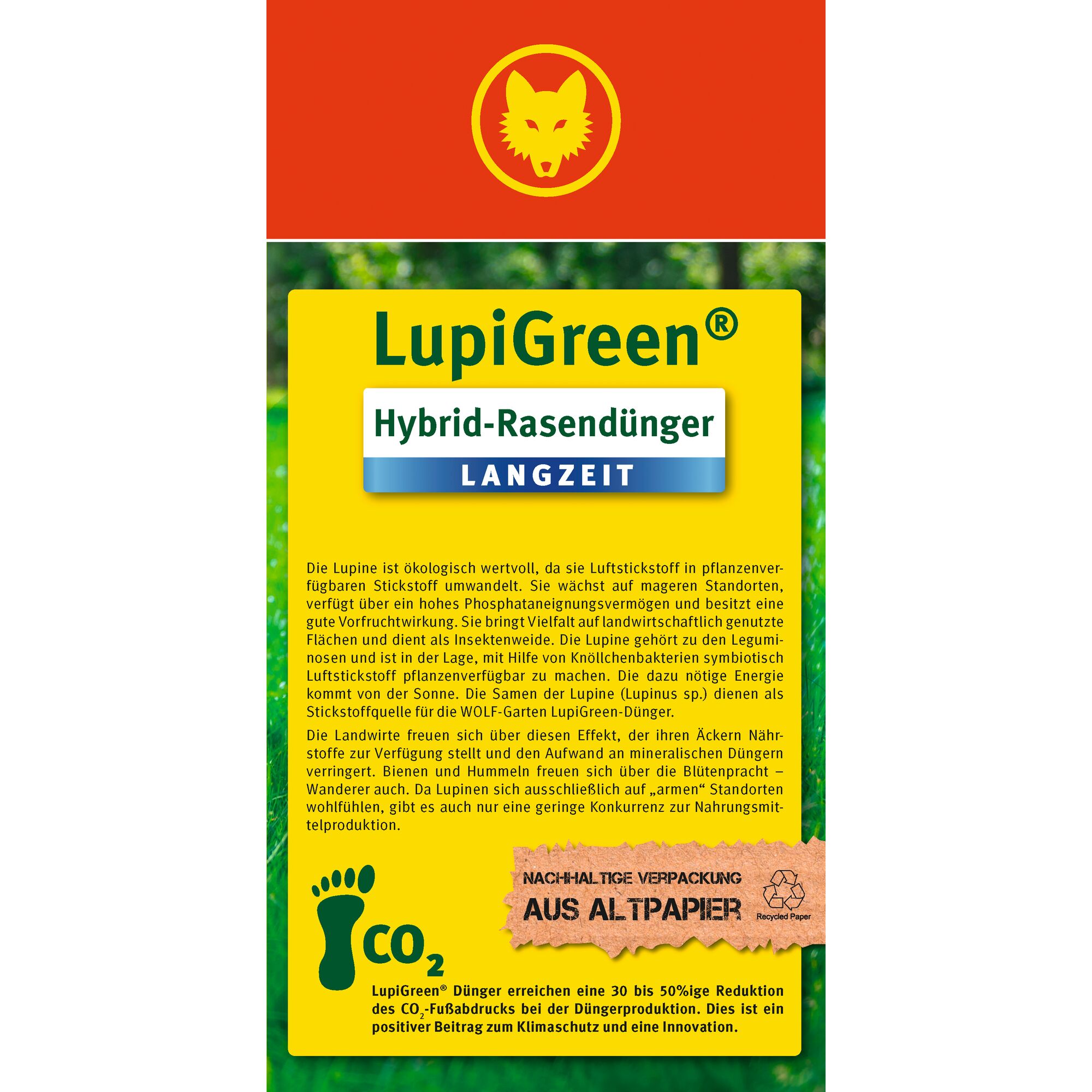 LU-L 55 – LupiGreen® HYBRID LONG TERM LAWN FERTILIZER